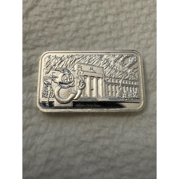 Limited Edition Pit Bullion 1/10 Troy Ounce .999 Fine Silver Bars-Fun With Willy Federal Reserve 