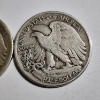 Image 5 : Two 90% Silver Walking Liberty Half Dollars ~ 1920  & 1944 Philadelphia Minted ~ $1.00 Face Value