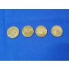 Image 2 : Lot of 4 Apollo Space Mission Commemorative Medallions 