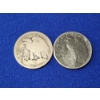 Image 2 : 2 - 90% Silver Walking Liberty Half Dollars: 1917-S & 1936