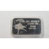 Image 2 : Vintage 1 Troy Ounce .999 Fine Silver International Silver Ingot Co Bar - U.S Viking 2 Lands On Mars
