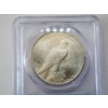 Image 4 : 1923 Silver Peace Dollar $1 MS64+ 