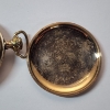 Image 5 : Large Gold-Tone Hampton Watch Co. WORKING Gold-Tone Pocket Watch Engraved Backing 
