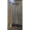 Image 1 : Group Of Vintage Shuffleboard Cues