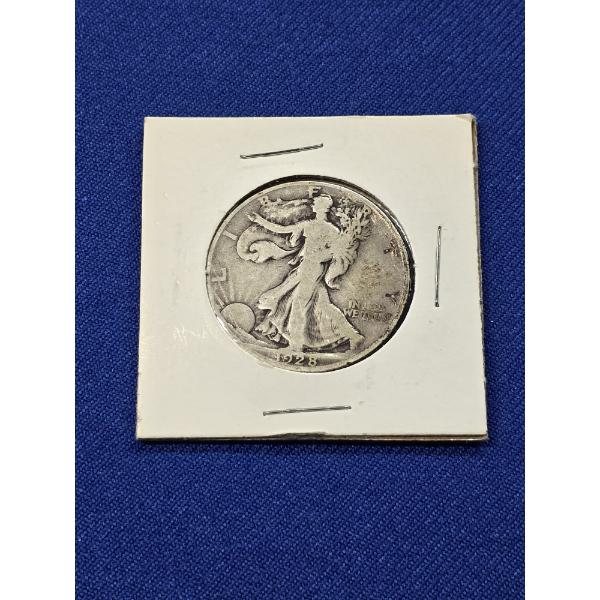1928- S Walking Liberty Silver Half Dollar