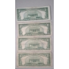 Image 4 : (4) Assorted Series United States $5 Silver Certificates - Face Value: $20.00