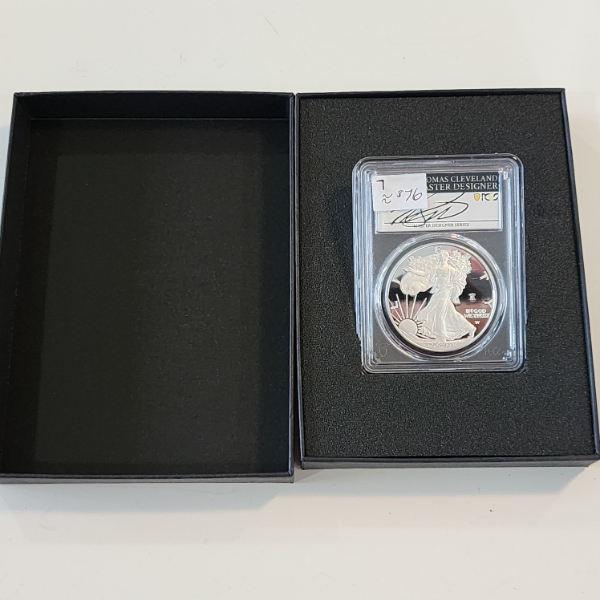 PCGS PR70DCAM 2026-W American Eagle w/ Liberty Bell 250 PRIVY - 1 oz .999 Fine Silver 