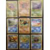 Image 1 : Lot of (9) Assorted Rare Vintage Pokemon Trading Cards - Includes (1) 1st Edition Card