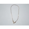 Image 1 : Beautiful 14K Yellow Gold Chain 7" Bracelet TW: 0.4g