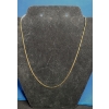Image 1 : 14K Gold 18" Herringbone Necklace - Weight: 2.4g