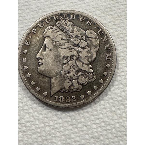 1882 - S United States Morgan Silver Dollar - Excellent Condition