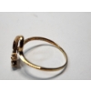 Image 5 : Vintage Style 10K Yellow Gold 3-Stone Ring - Size 8 - TW: 1.3g
