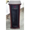 Image 7 : Excellent Mahogany Working Electric Room Portable Heater AdjustableTemp Contol Fan Blower w Manual