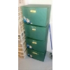 Image 3 : Two (2) Plastic Stackable Storage Bins As Pictured