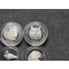 Image 6 : 2000 Canada Half Dollar Birds of Prey Proof Silver 4 Coin Set