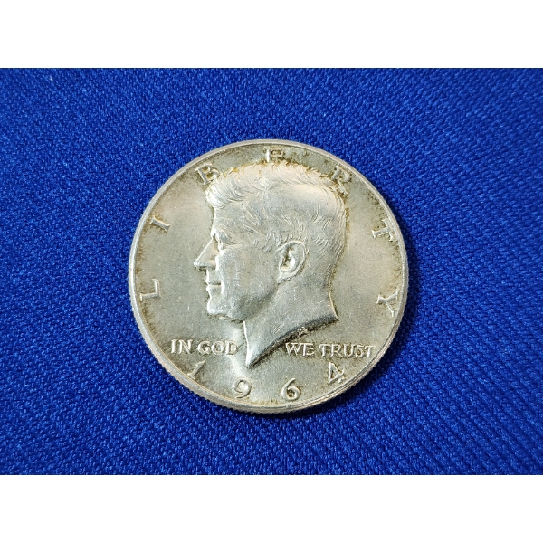 1964 90% Silver Kennedy Half Dollar