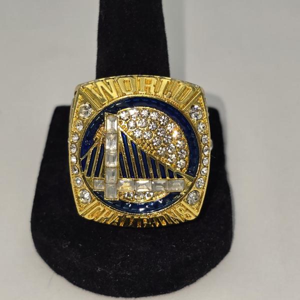 2022 Golden State Warriors Curry NBA Championship Ring - Size 11 - Replica