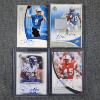 Image 1 : Four Upper Deck AUTOGRAPHED Detroit Lions & San Diego Chargers NUMBERED Rookie Football Cards ~ 