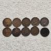 Image 1 : LOT OF 10 UNITED STATES Indian Head Pennies Excellent Condition Various Dates