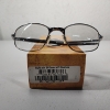 Image 3 : Rarer! Vintage Oakley Big Sq Wire Titanium Eyeglasses Clear Lenses Chrome 05-760 w/ Box, Case, Paper