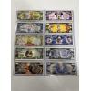 Image 1 : Rare Set Of Disney Dollars - Million Dollar Bills In Protective Holder - Mint Condition