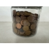 Image 3 : 794 Unsearched U.S. Wheat Cents Pennies In A Glass Container 