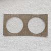 Image 3 : Single-Row Cardboard Coin Storage Box with Empty Cardboard-Flip Coin Holders