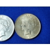Image 3 : x2 Silver Peace Dollars - 1923 & 1922