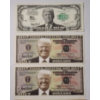 Image 2 : (5) Collectible Novelty Presidential Bills Featuring Donald Trump & Ronald Reagan