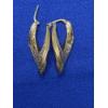 Image 3 : 14K Gold Earrings, 2 Pairs of Hoop/Dangle Plus 1 Loose Earring, TW 8.8g