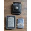 Image 1 : (2) Harley Davidson Zippo Lighters and a Harley Davidson Lighter Belt Case