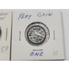 Image 3 : Collectible Coins/Tokens: 1976 Petro Dollar, James Monroe Presidential Dollar, & Play Coin 
