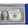 Image 5 : x3 United States 1957-B, 1957, 1935-E Blue Seal $1 Silver Certificates FV: $3.00
