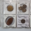 Image 8 : Two Binder Pages of Assorted Tokens/Medals: Bus Tokens, Commemoratives, Sales Tax, & More! 