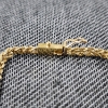 Image 3 : 14K Yellow Gold Bracelet Measuring About 7 Inches Long & Weighing 3.6 Grams Total