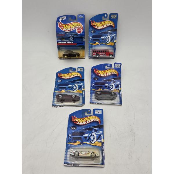 Five New In Package Vintage Hot Wheels 