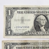 Image 2 : TWO U.S. Blue Seal *STAR NOTES* $1 Silver Certificates - Including **BIRTHDAY NOTE 12-23-1974**