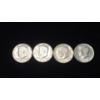 Image 1 : (4) 1964 90% Silver Kennedy Half Dollars - Face Value: $2.00