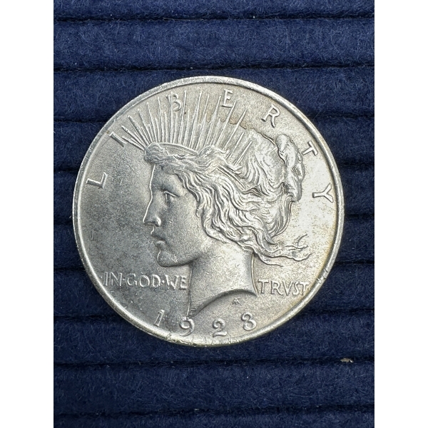 1923 Peace Silver Dollar - Superb Condition