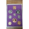 Image 9 : (2) Coins Of The World In Acrylic Display & (2) 1970 Pre Decimal UK Great Britain Proof Coins Sets