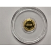 Image 4 : 1/200TH Troy Oz .9999 Fine Gold 2025 Snowman Round