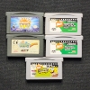 Image 1 : Five Assorted Nintendo Gameboy Advance Nickelodeon Cartridges Including Games & Shows Like SpongeBob