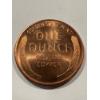 Image 2 : Large Lincoln Penny .999 Fine Copper One Troy Ounce Coin - Mint Condition