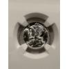 Image 2 : 1945 United States Mercury Silver Dime - Graded By NGC MS 66