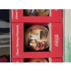 Image 3 : 4 Vintage 1960s Coca Cola Christmas Ornaments