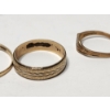Image 5 : 4 - 10K Gold Rings: Sizes: 9 / 6.5 / 5.5 / 3.5 Total Weight: 9.2g