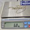 Image 3 : 14K Yellow Gold Diamond Cut Rope Chain Necklace - 30"