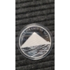 Image 1 : 1 Oz .999 Silver Round- "7 Wonders Of The World- Great Pyramid Of Giza" 