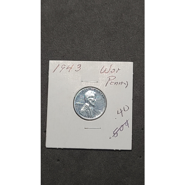 1943 Steel Lincoln Wartime Cent 
