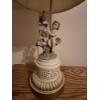 Image 5 : Gprgeous Pair Of Figural Porcelain Lamps & Shades 23 " Tall